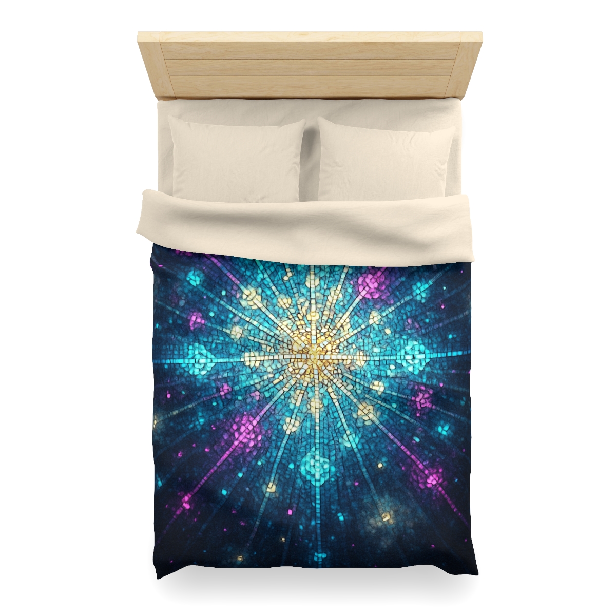 Photon Burst Mosaic soft comforter duvets