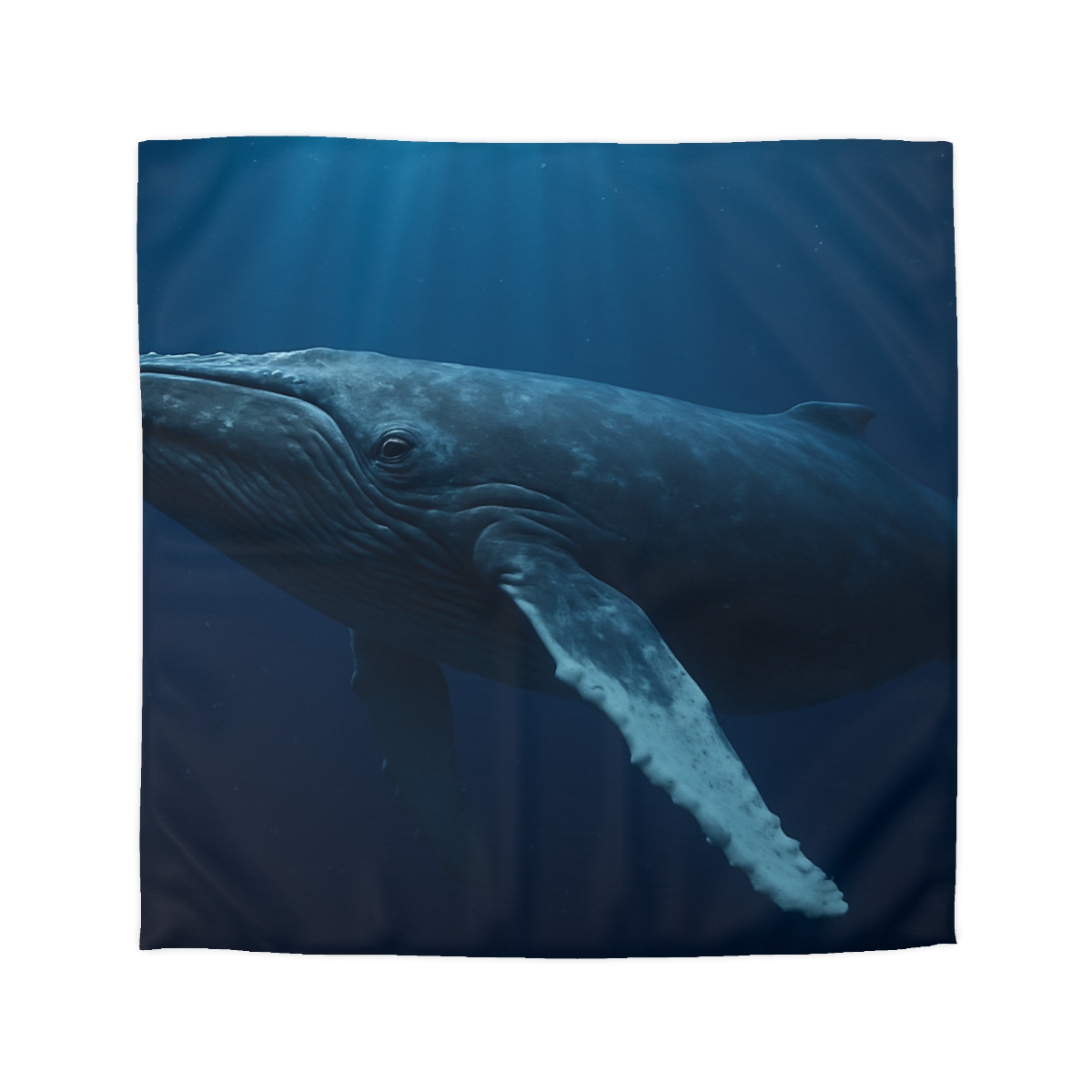 Deep Chorus Humpback Whale personalized bedding duvets