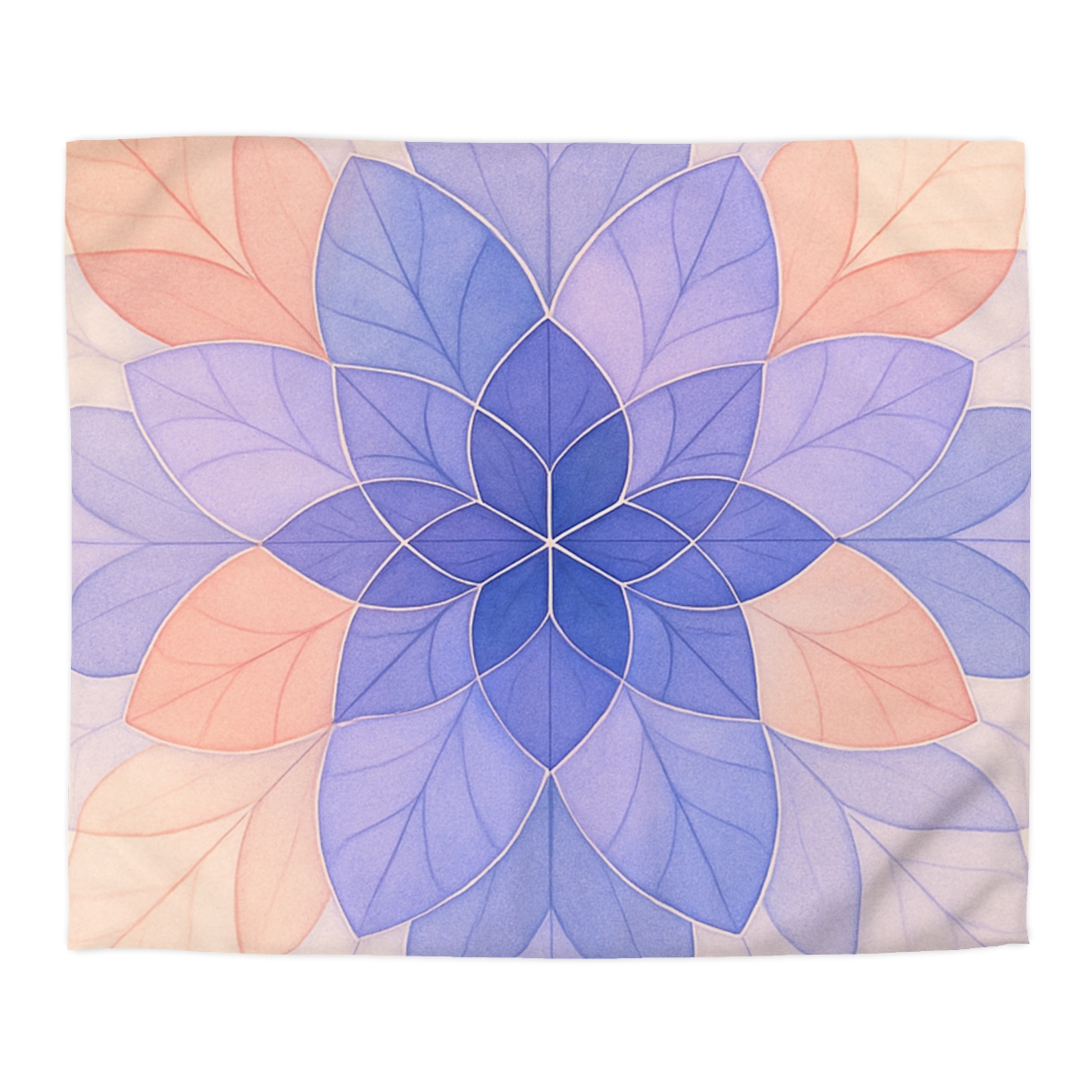 Petal Prism Lattice soft comforter duvets