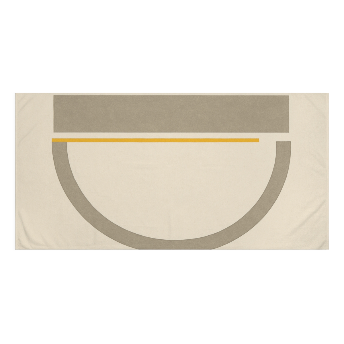Offset Arc And Twin Rectangles designer printed towels