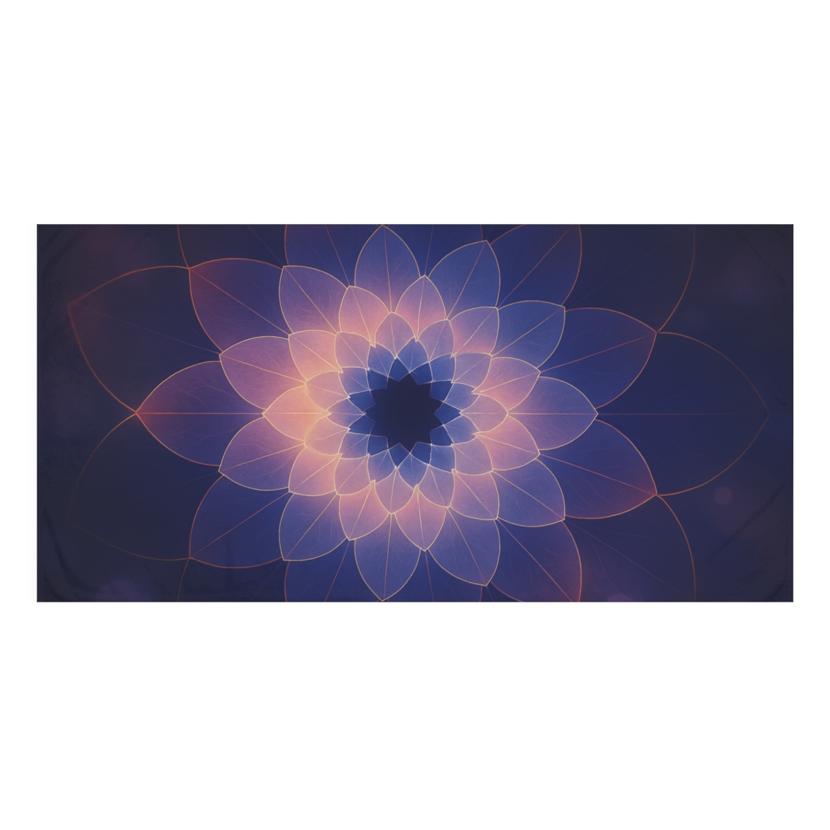 Petal Aperture Kaleidoscope unique gift towels