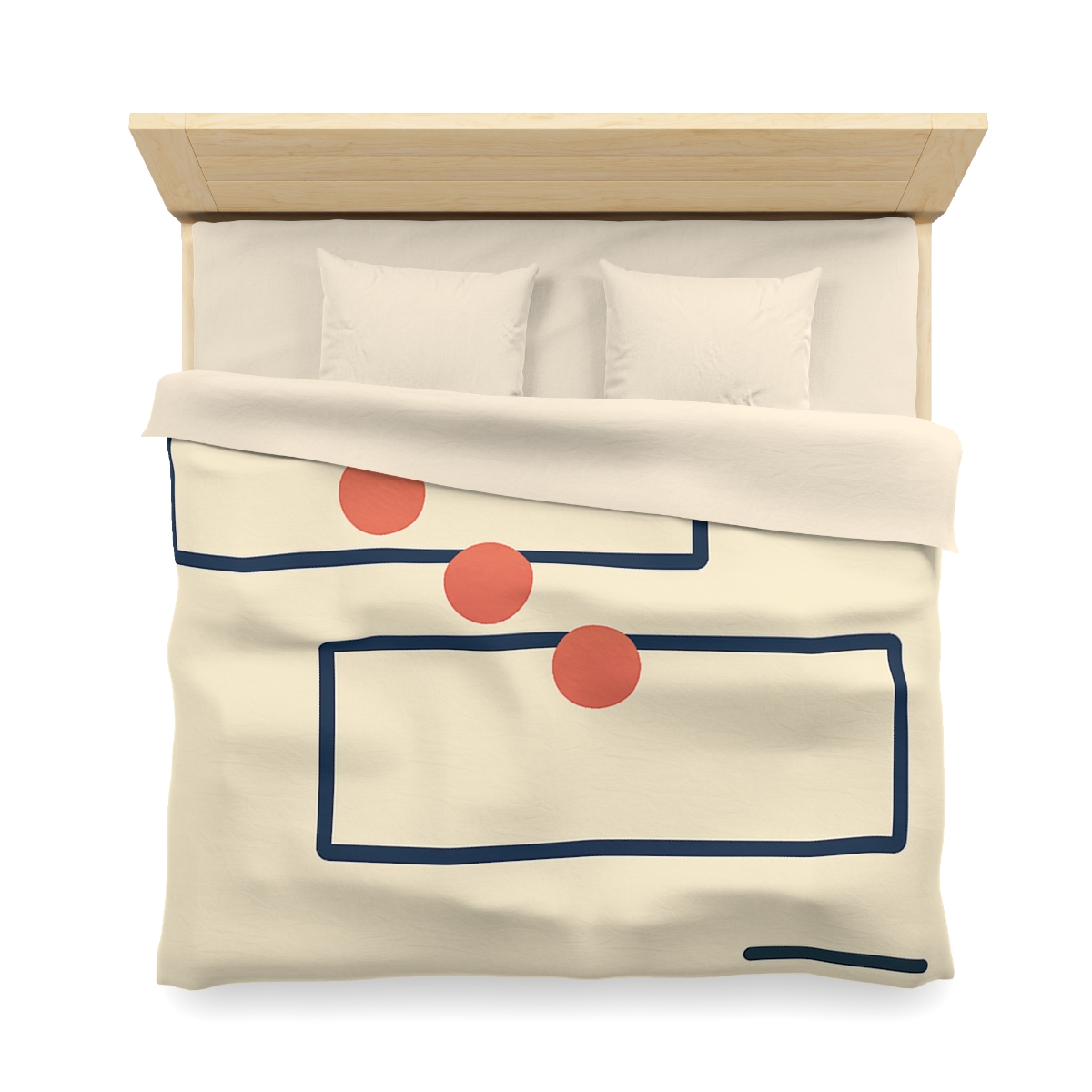 Offset Orbit Blocks trendy bedroom duvets