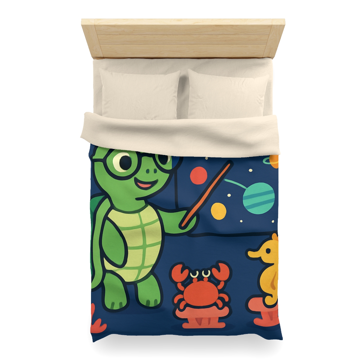 Comet Classroom Turtle stylish duvet covers