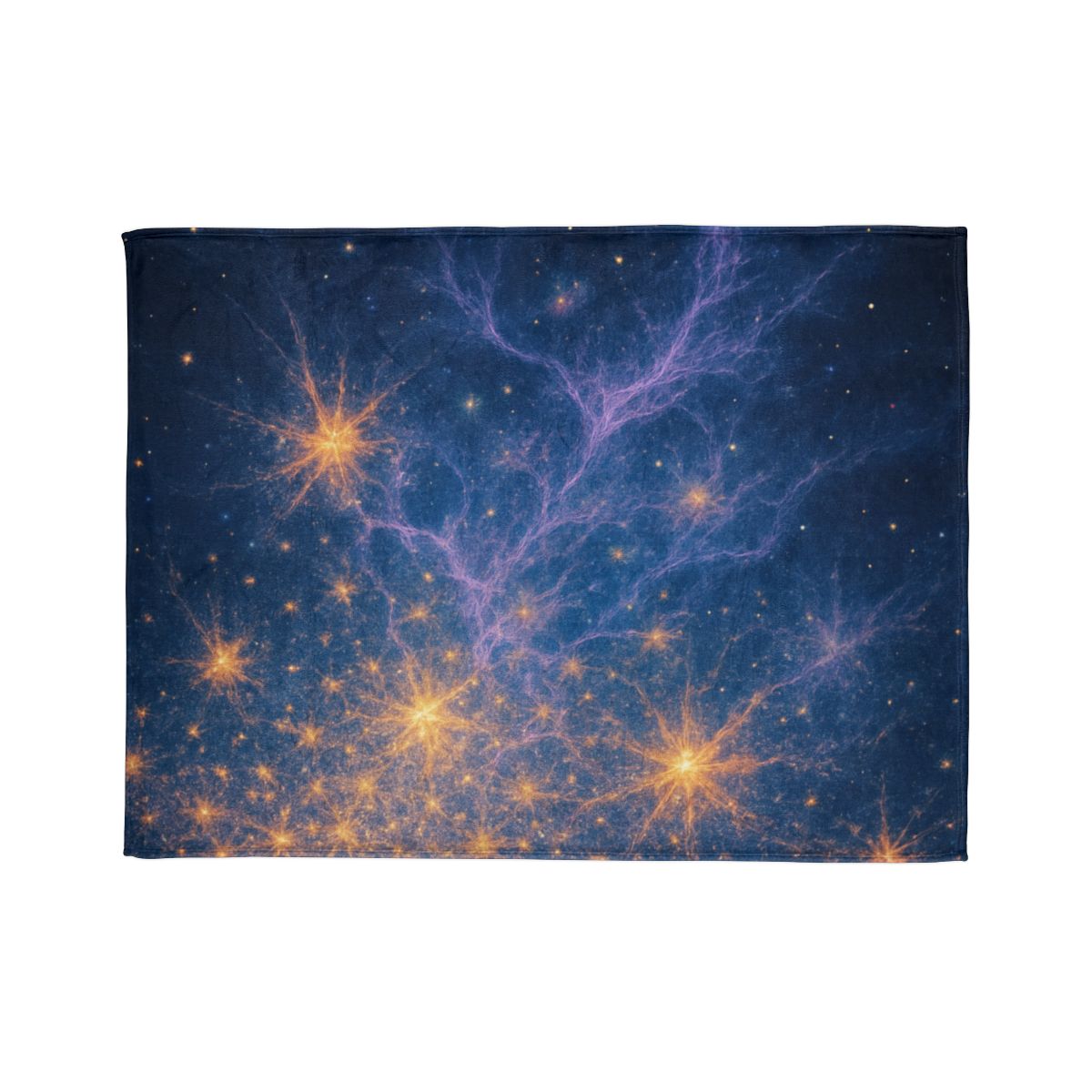 Starburst Lace Field warm winter blankets