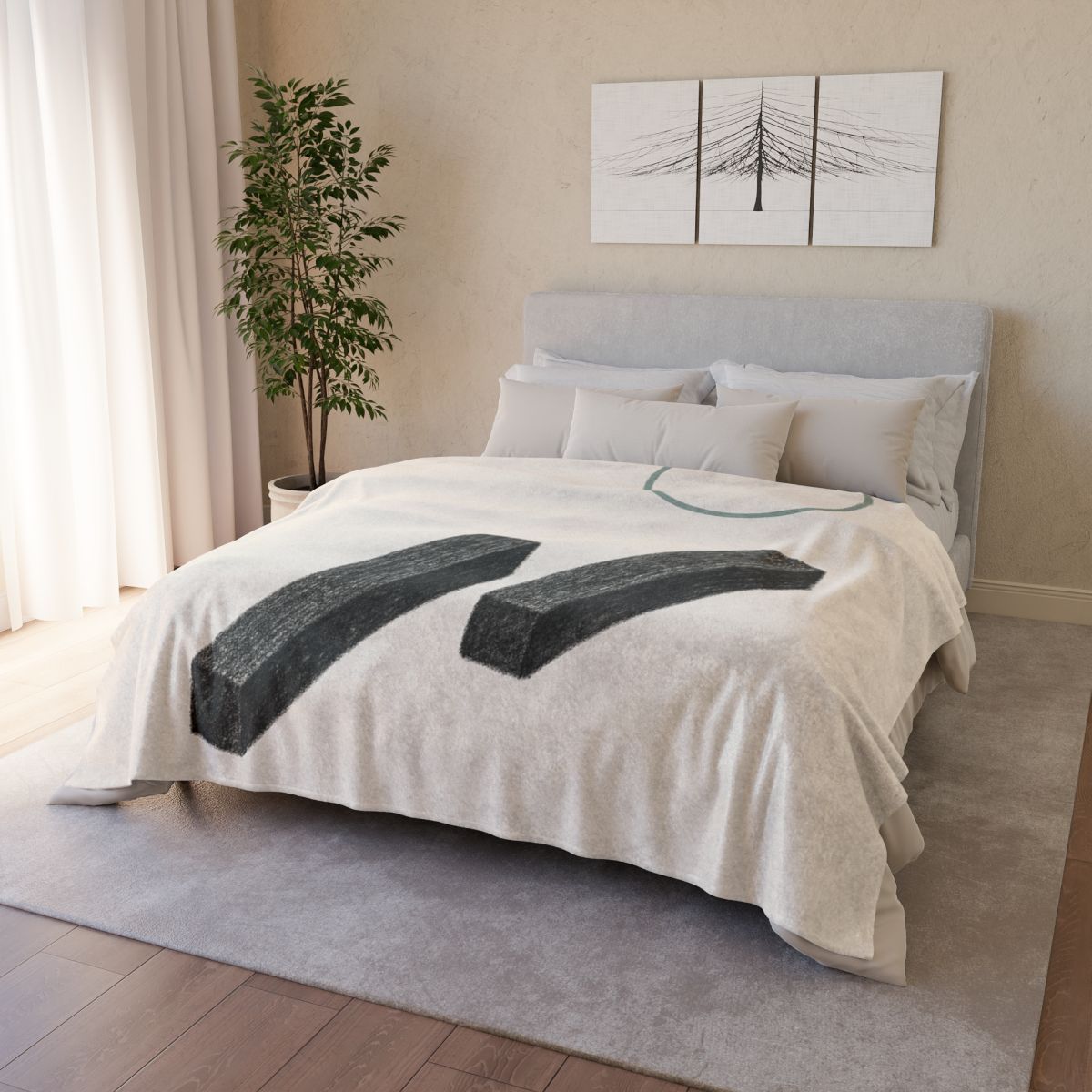 Staggered Bars With Floating Ring warm winter blankets