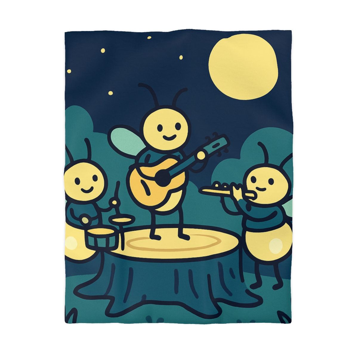 Moonlight Music Of The Firefly Band stylish duvet covers