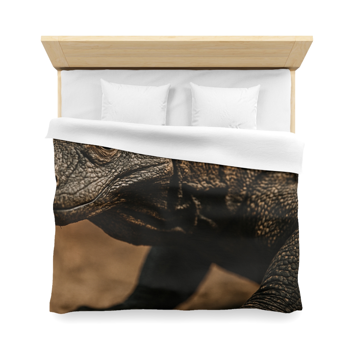 Ancient Sentinel Komodo Dragon personalized bedding duvets