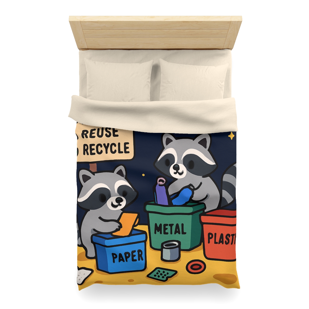 Comet Tail Recycling Rangers duvets for gifts