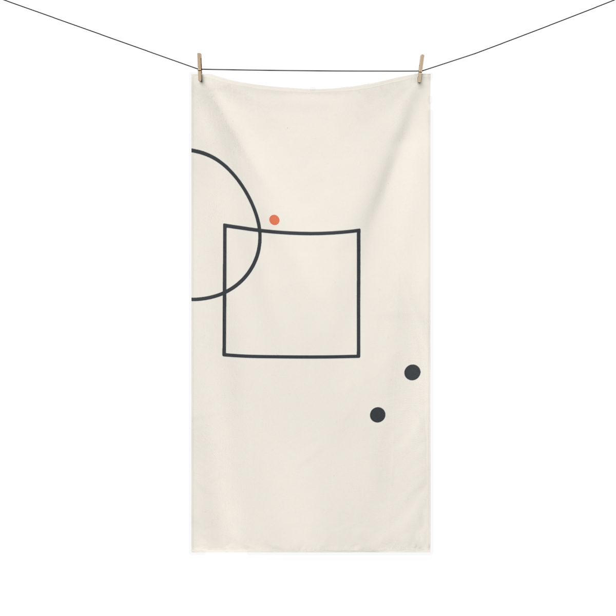 Open Frame With Drifting Arc comfortable face towels