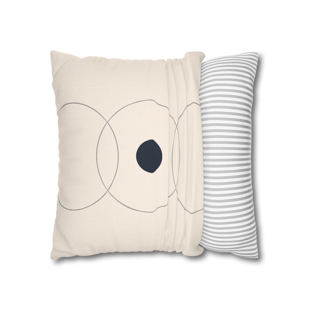 Stacked Rings With Silent Gap unique gift pillow cases