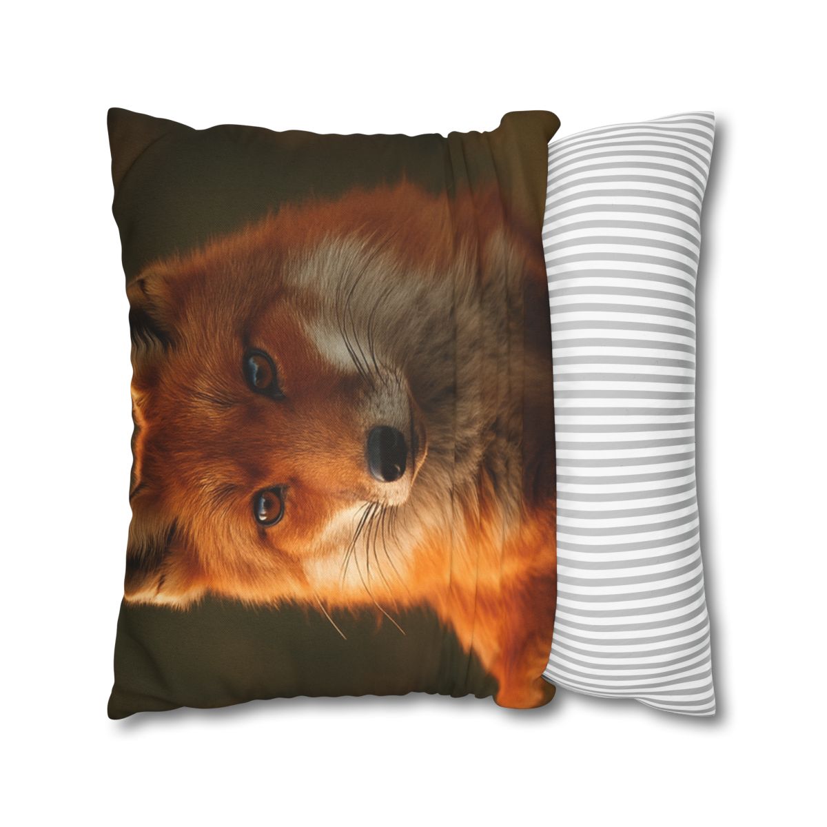 Crimson Whisper Red Fox unique gift pillow cases
