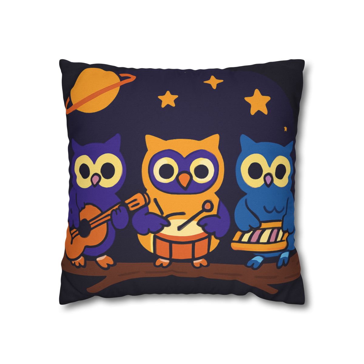 Star Song Owl Band unique gift pillow cases
