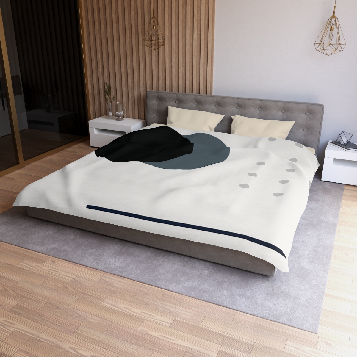 Binary Eclipse Dot Grid duvets for gifts