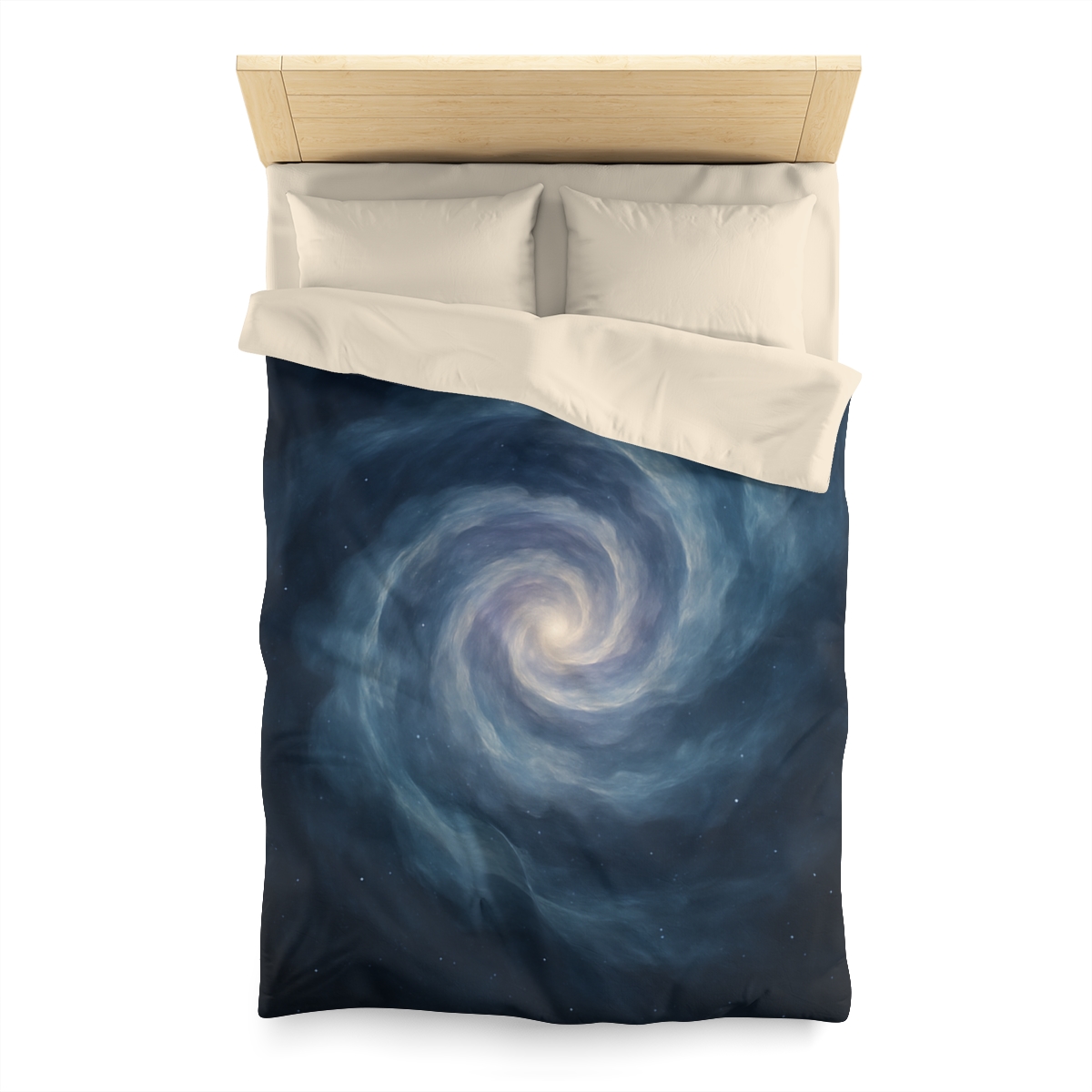 Nebula Spiral Veil personalized bedding duvets