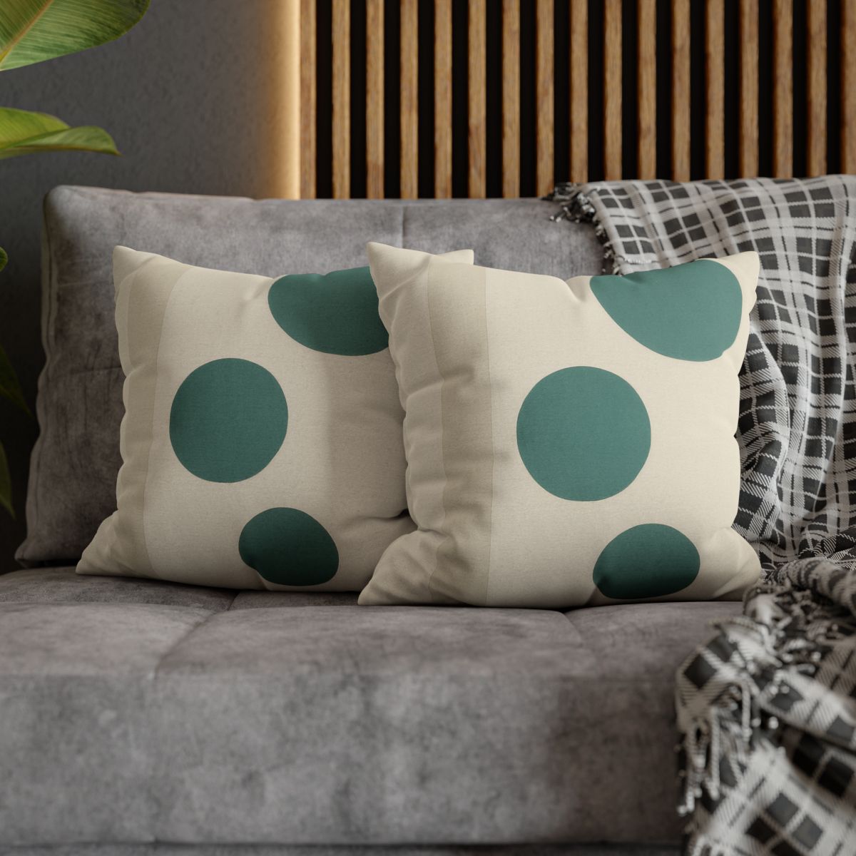 Teal Trio With Quiet Accent comfortable bedding pillow covers