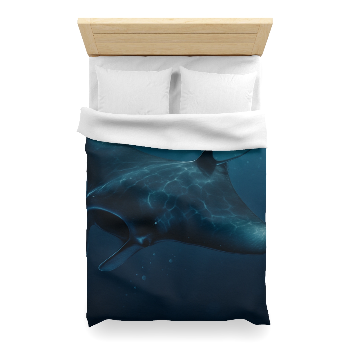Starlit Surge Manta Ray unique patterned duvets