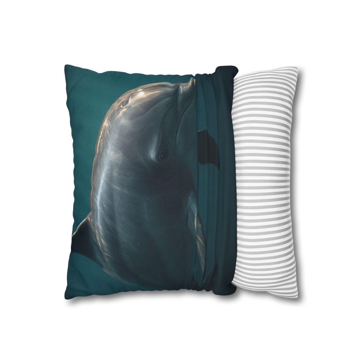 Nebula Drift Bottlenose Dolphin trendy patterned pillow cases