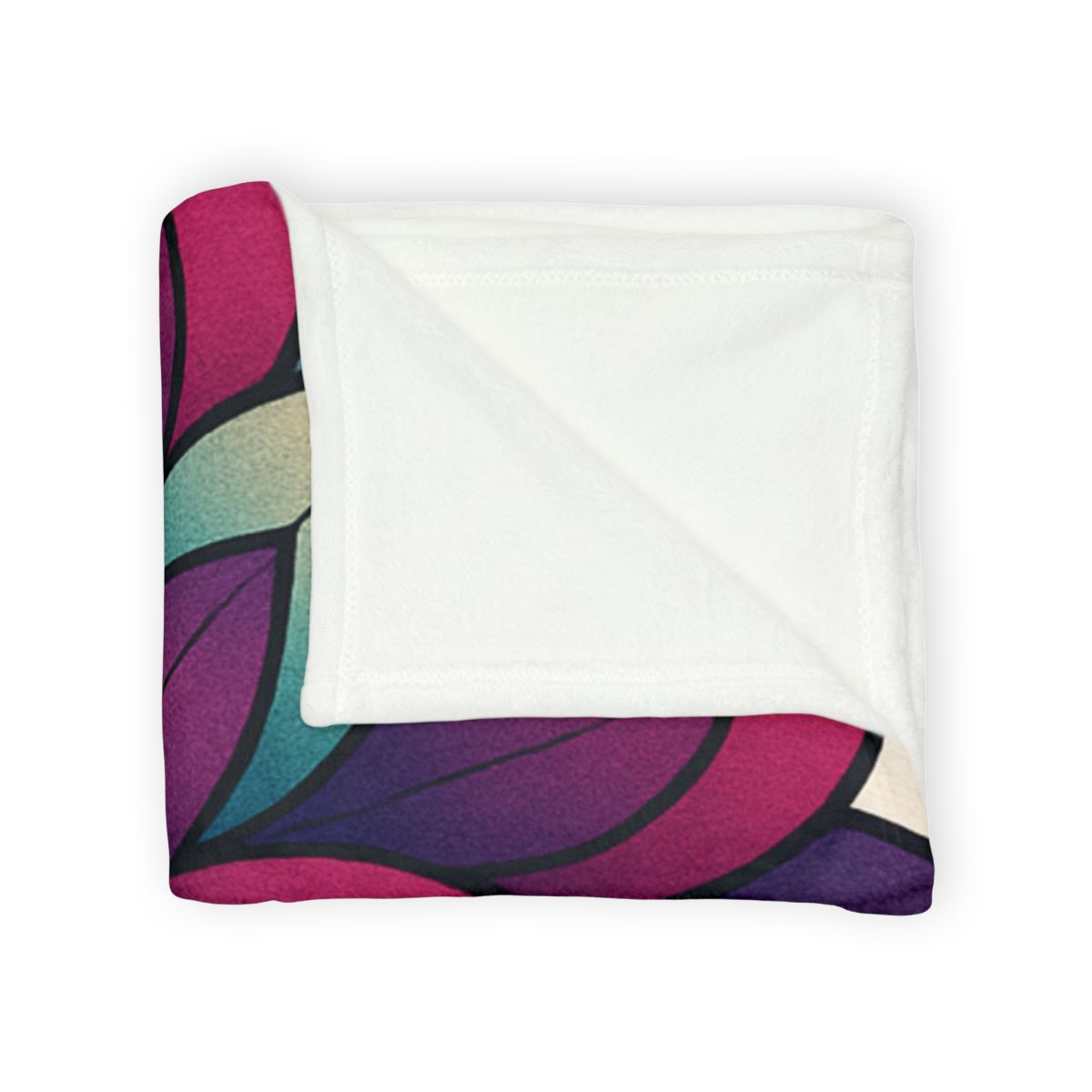 Petal Prism Overlap trendy patterned blankets
