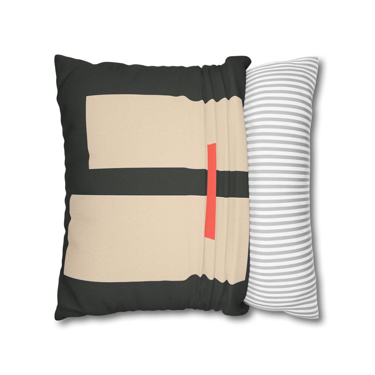 Offset Rectangle Pause personalized pillow covers