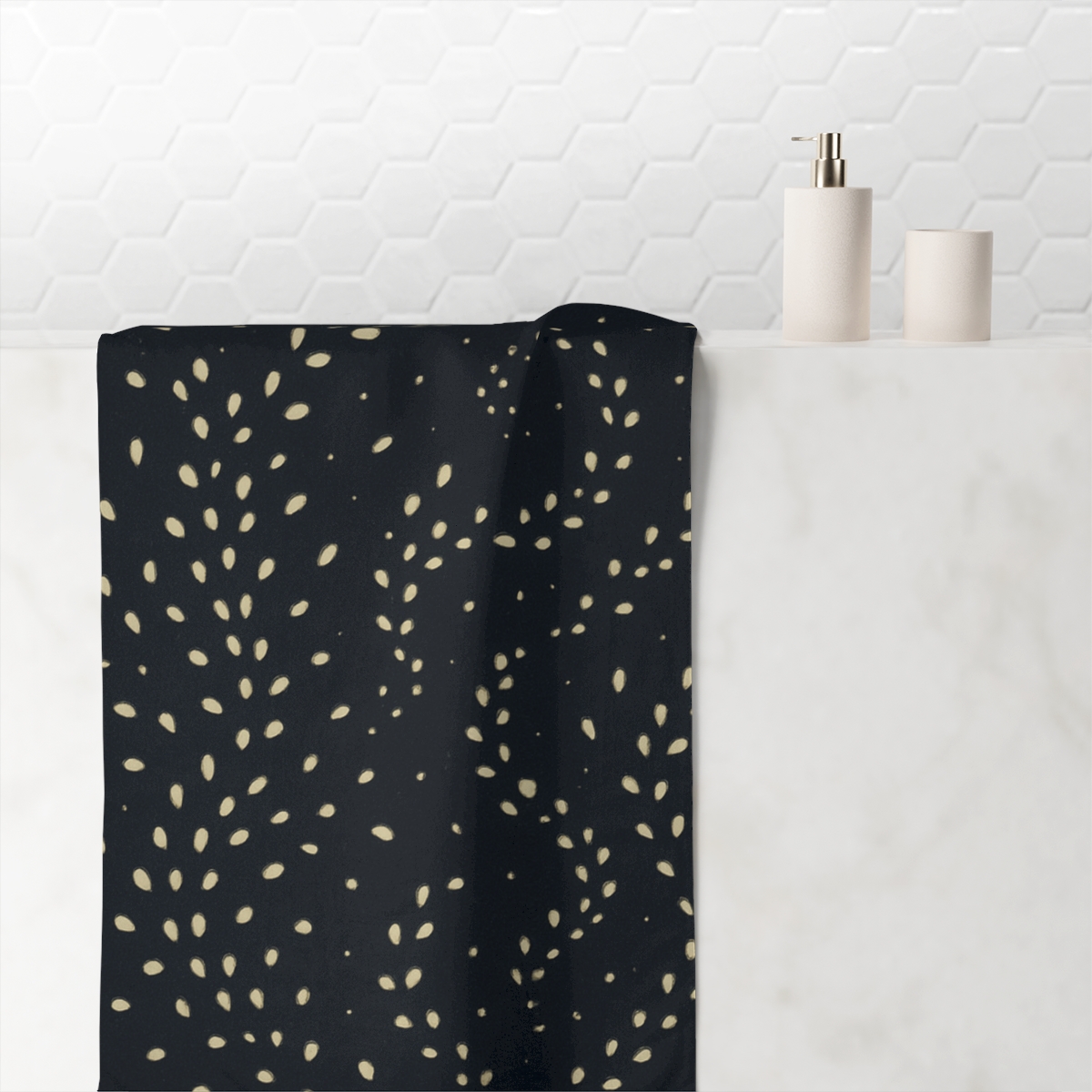Seed Cluster Constellation comfortable face towels