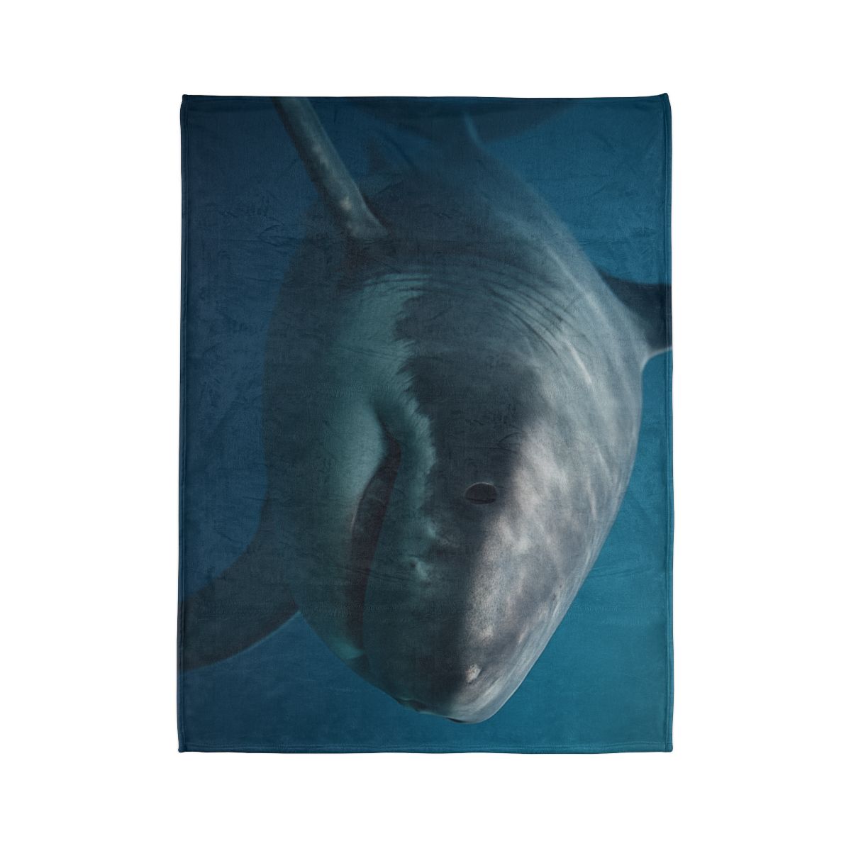 Silent Hunter Great White Shark soft fleece blankets