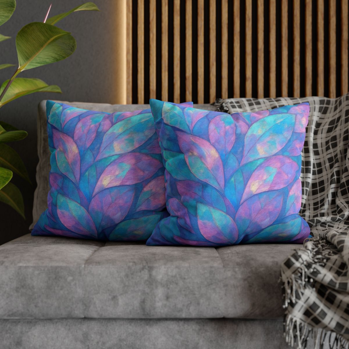 Petal Mosaic Aurora comfortable bedding pillow covers