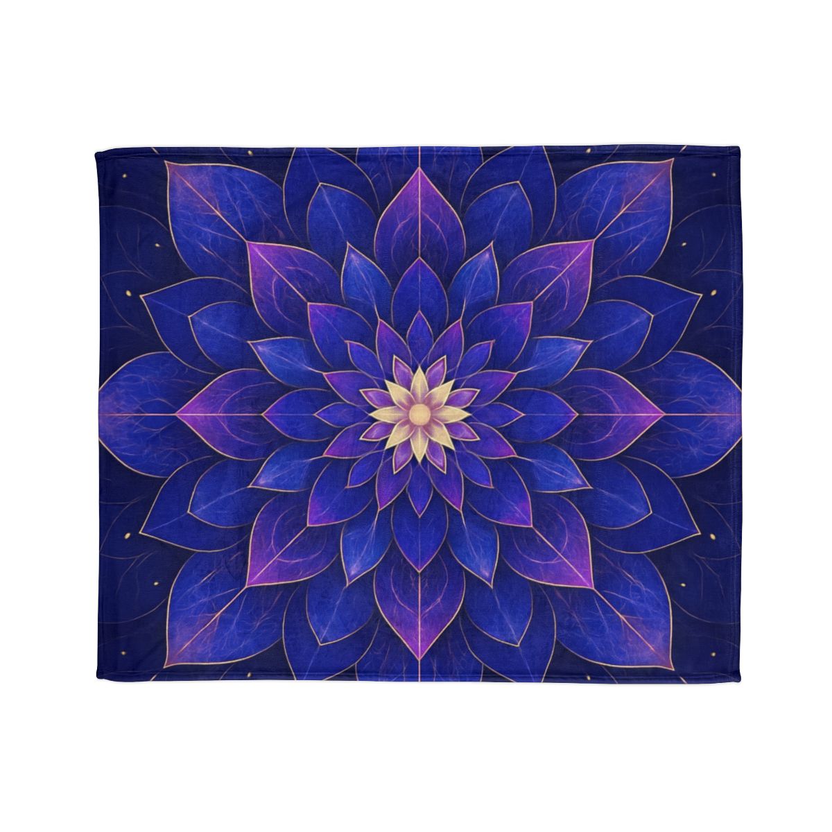 Petal Prism Mandala unique gift blankets