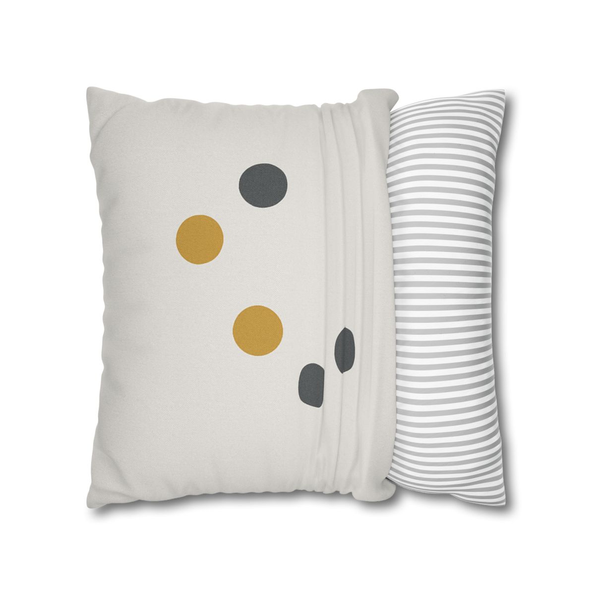 Asymmetric Dot Cluster designer print pillow cases