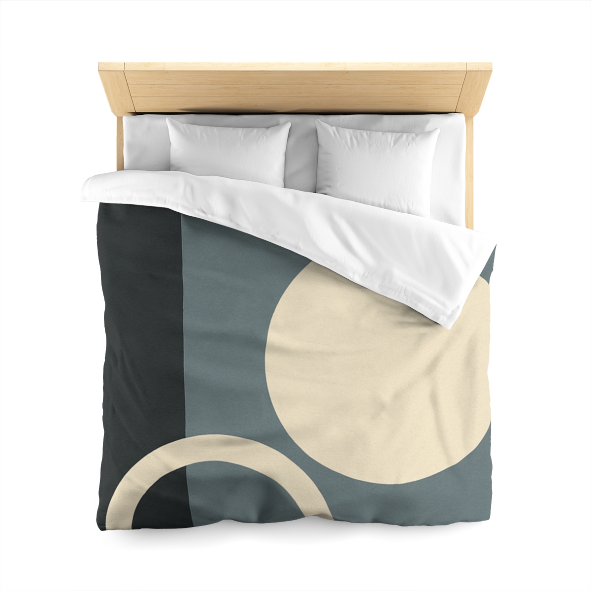 Quiet Triad With Offset Arc stylish duvet covers