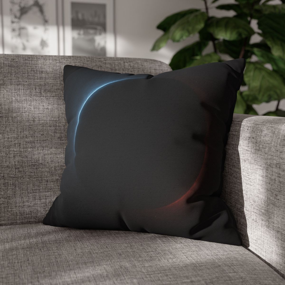 Event Horizon Silhouette unique gift pillow cases