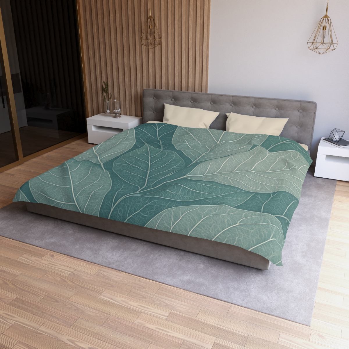 Fractal Leaf Web trendy bedroom duvets