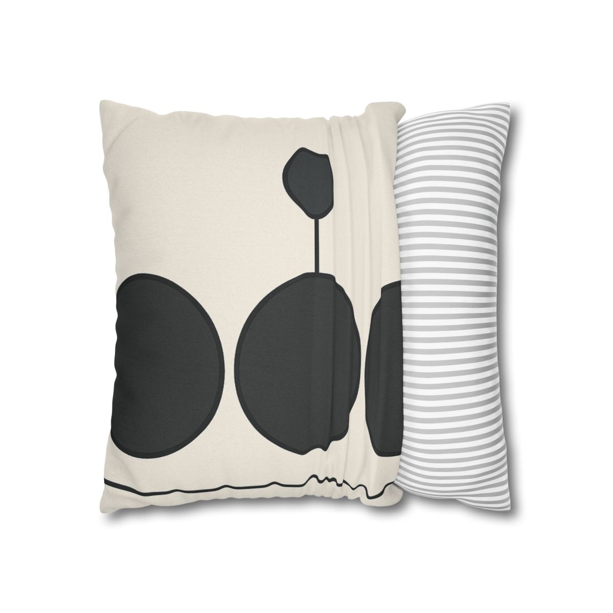 Staggered Trio With Guiding Line personalized pillow covers