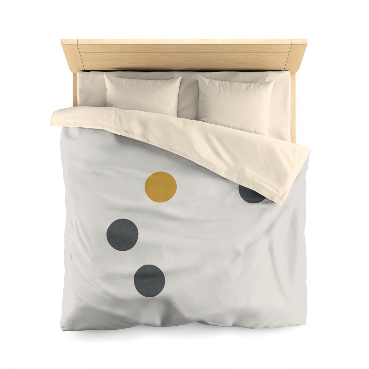 Asymmetric Dot Cluster custom duvets