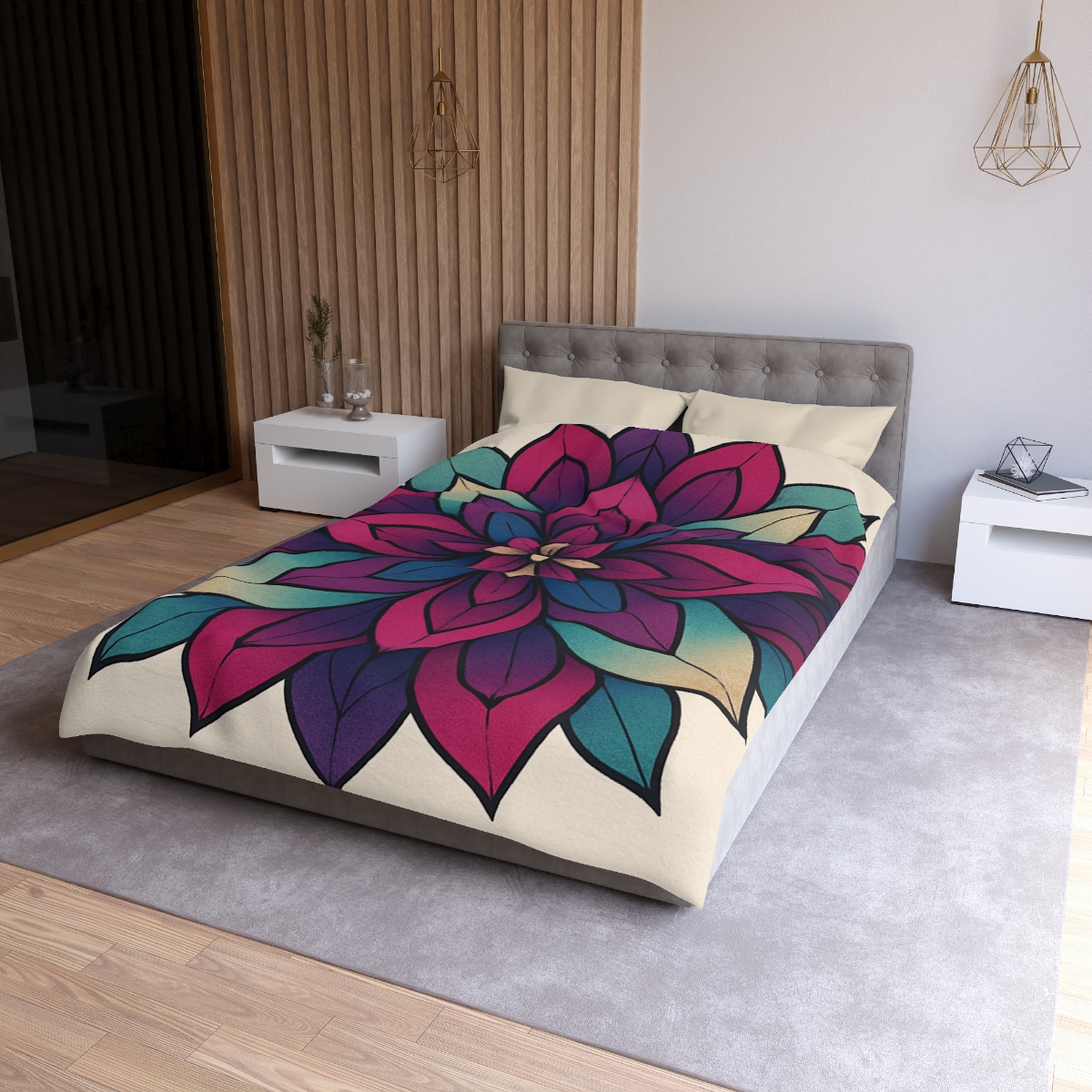 Petal Prism Overlap warm winter duvets