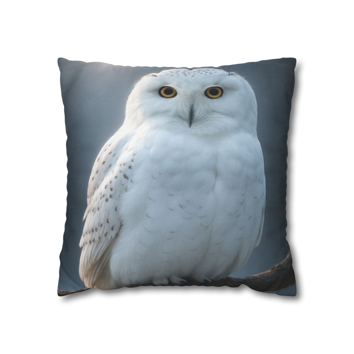 Twilight Watcher Snowy Owl custom pillow cases