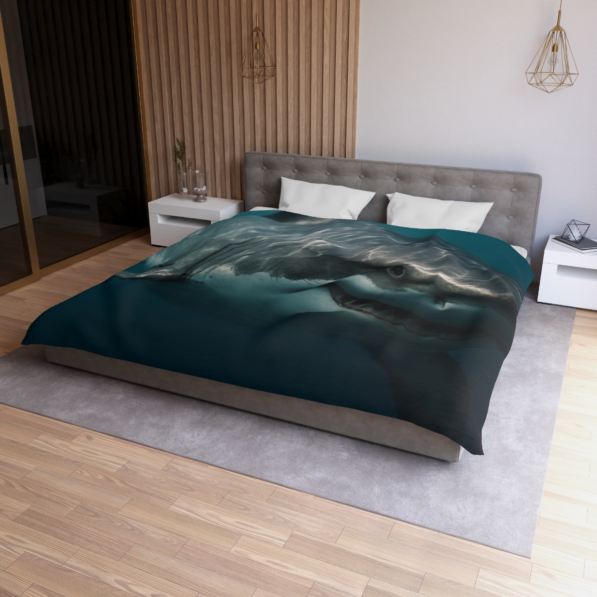 Silent Hunter Great White Shark custom duvets