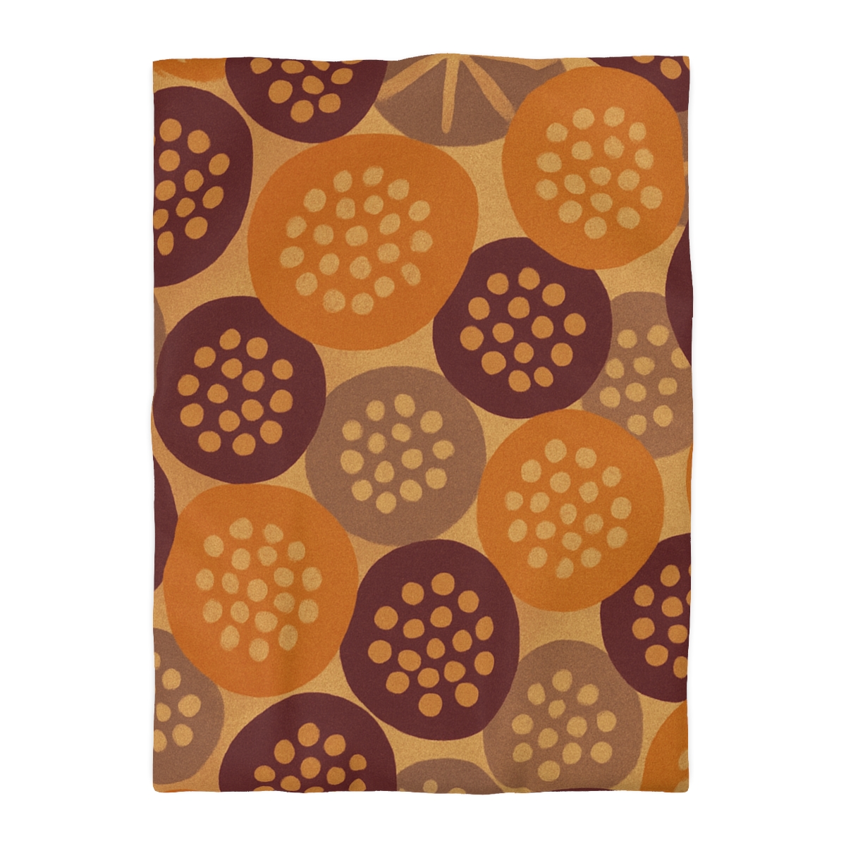 Seed Pod Cluster Mosaic designer printed duvets