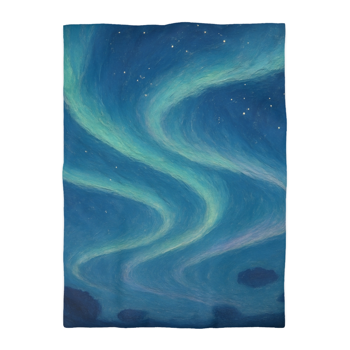 Aurora Halo Drift stylish duvet covers