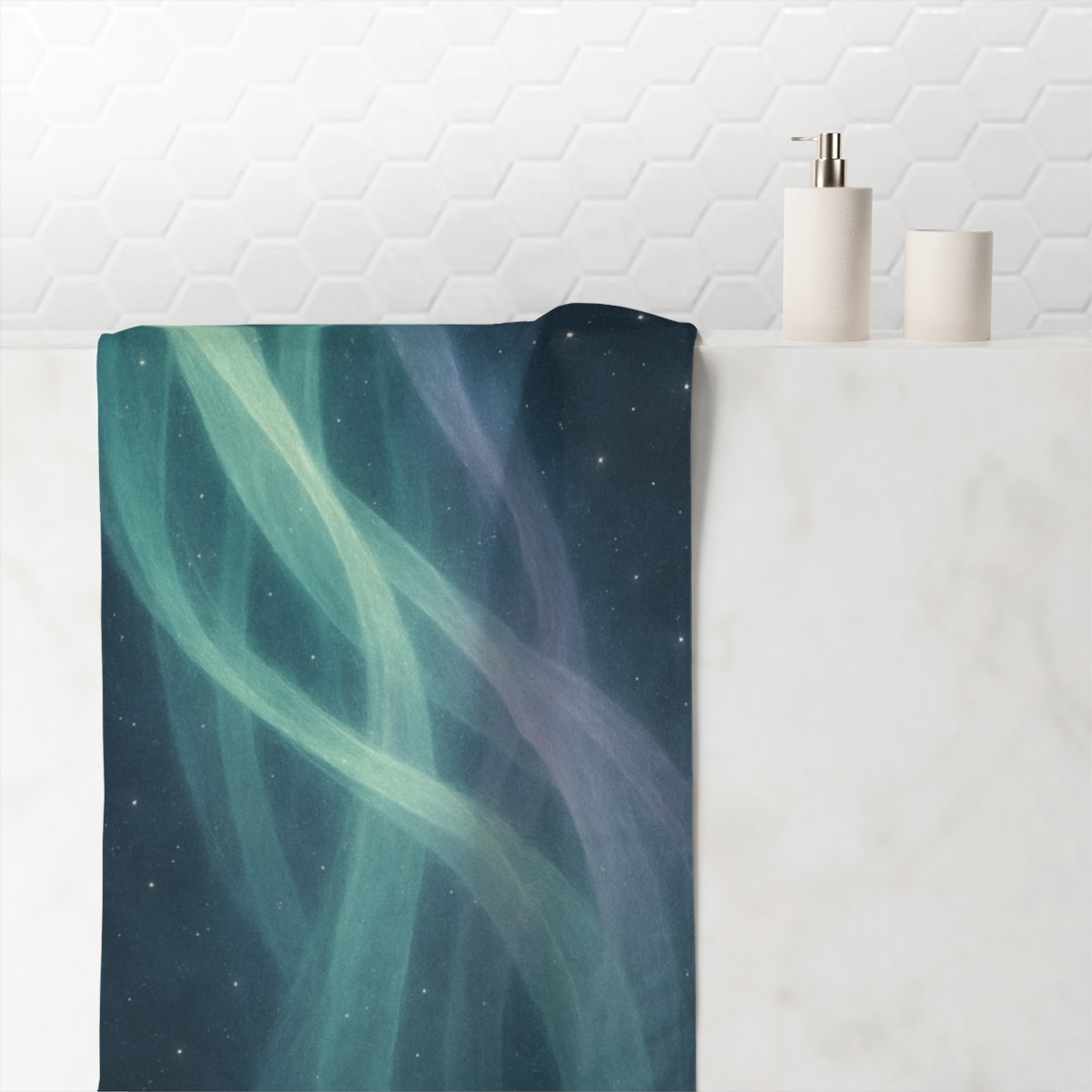 Aurora Threaded Veil stylish beach towels