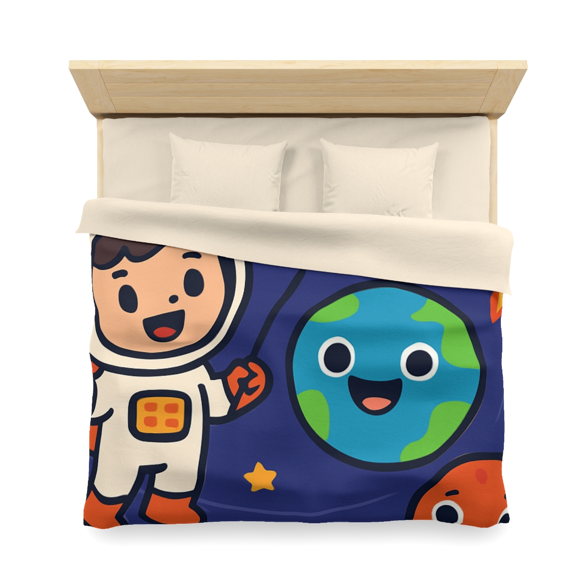 Galaxy School Of Friendly Planets soft comforter duvets