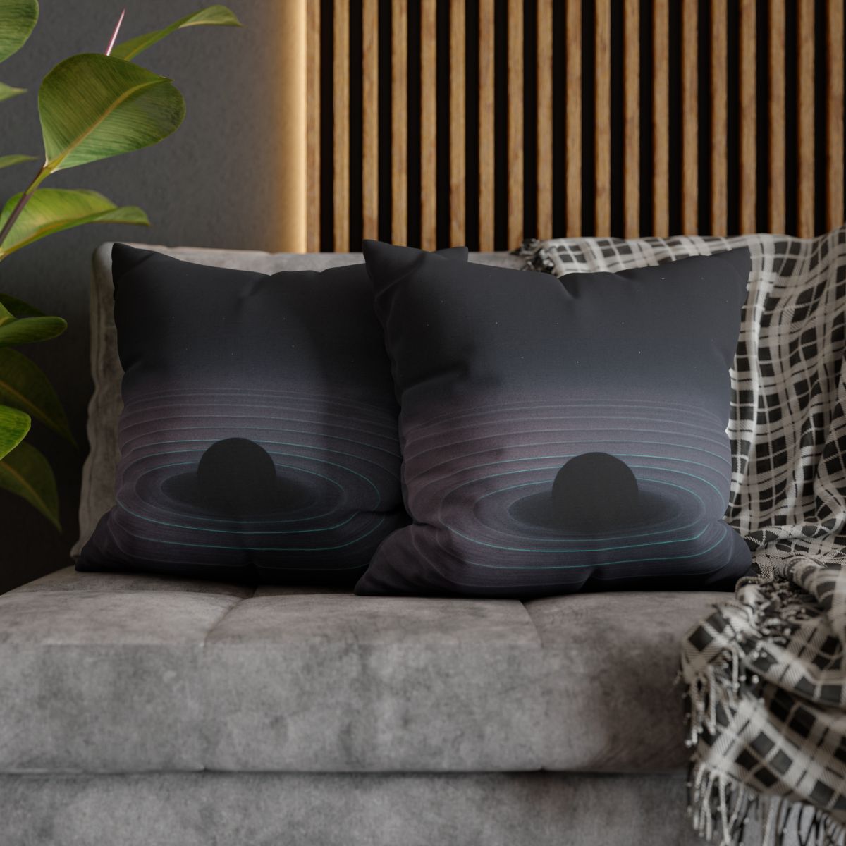 Void Echo Fringe soft cotton pillow cases