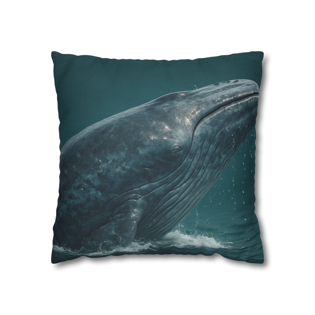 Ocean Song Blue Whale comfortable bedding pillow covers