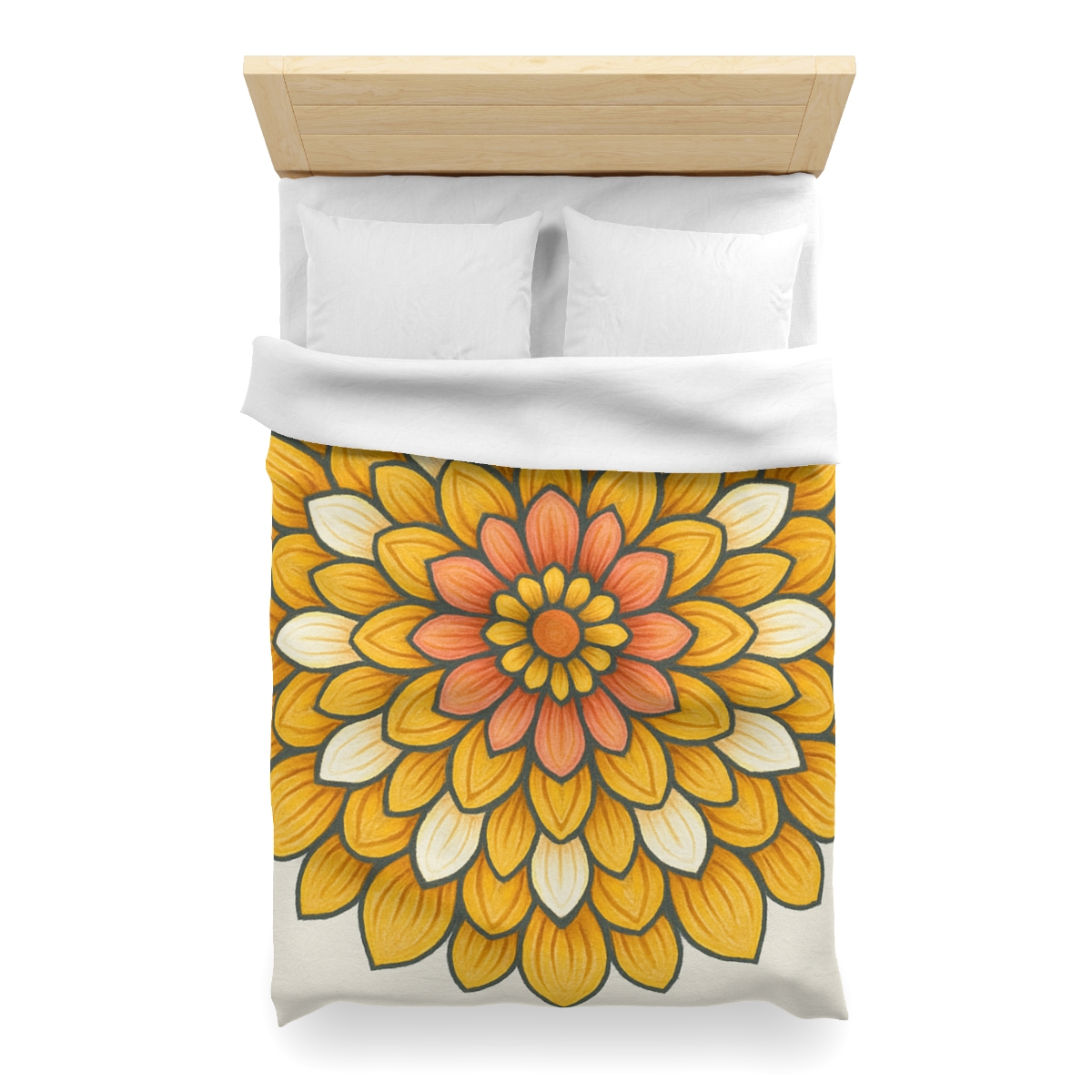 Floret Burst Mandala custom duvets