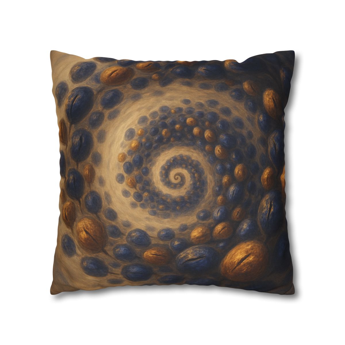 Spiral Seed Cluster designer print pillow cases