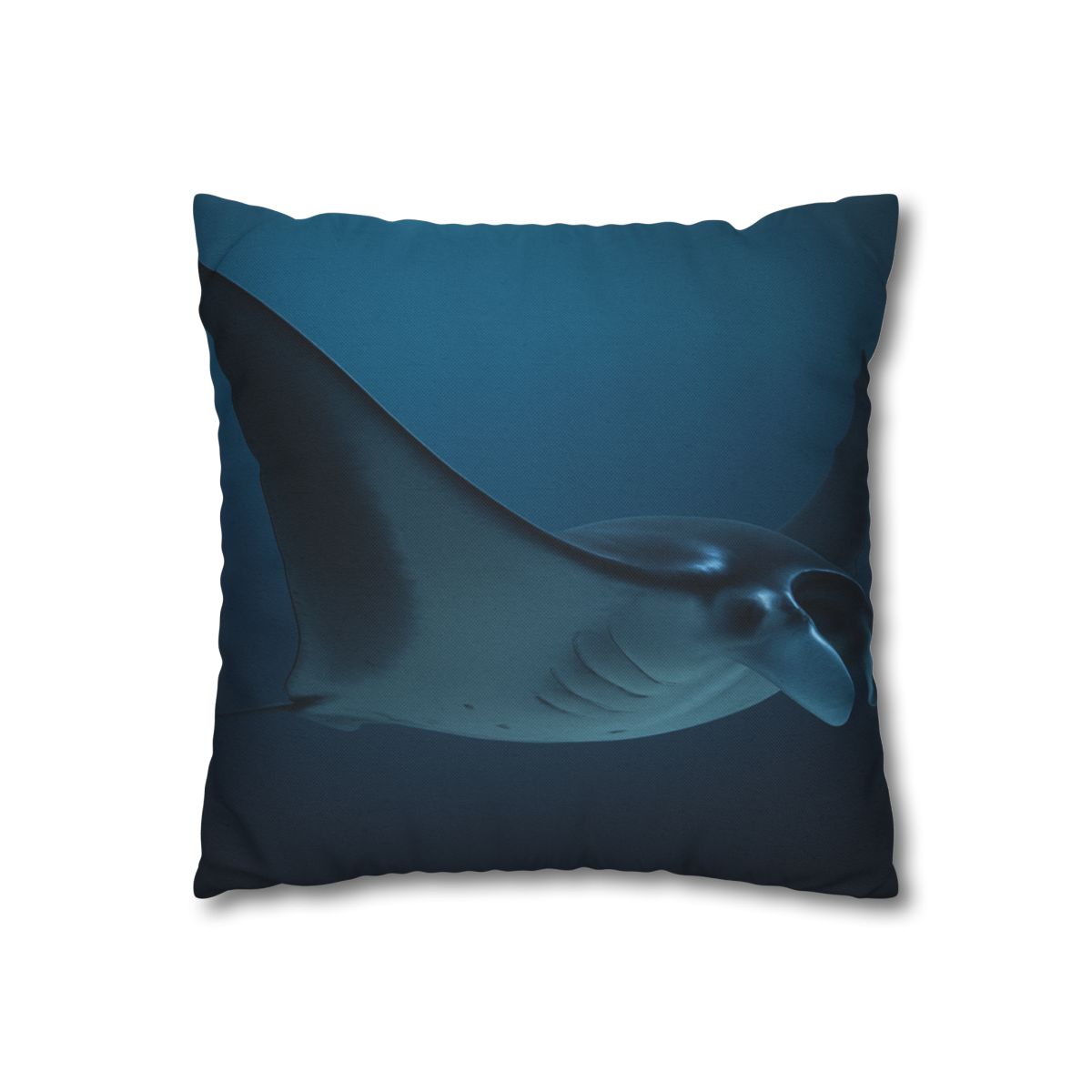 Celestial Glide Manta Ray trendy patterned pillow cases