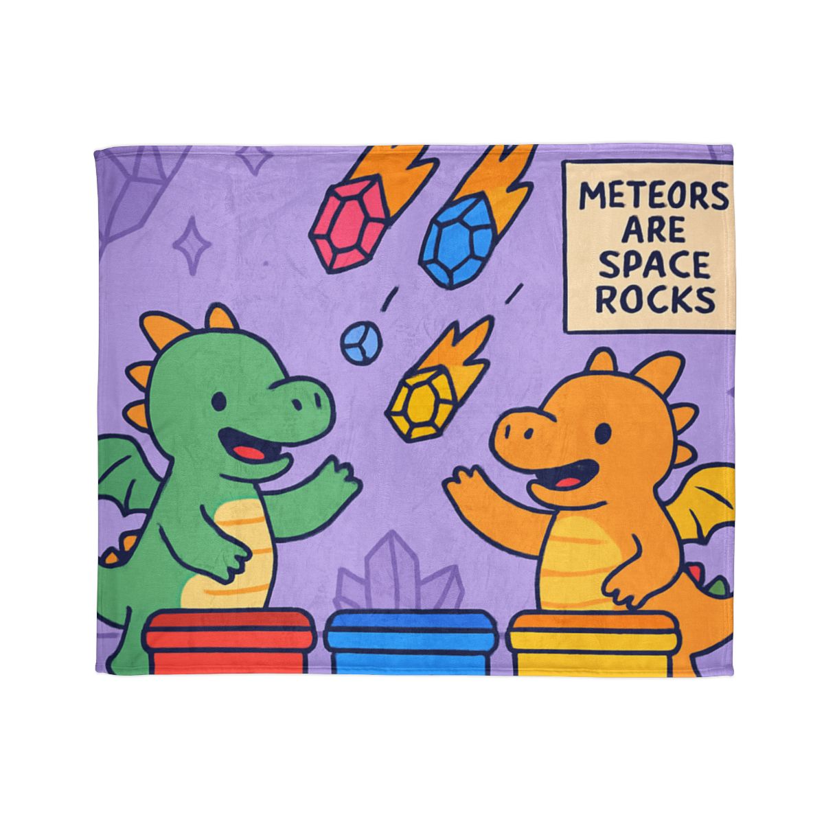 Crystal Cave Dragons Sorting Gem Meteors unique gift blanketscustom blankets