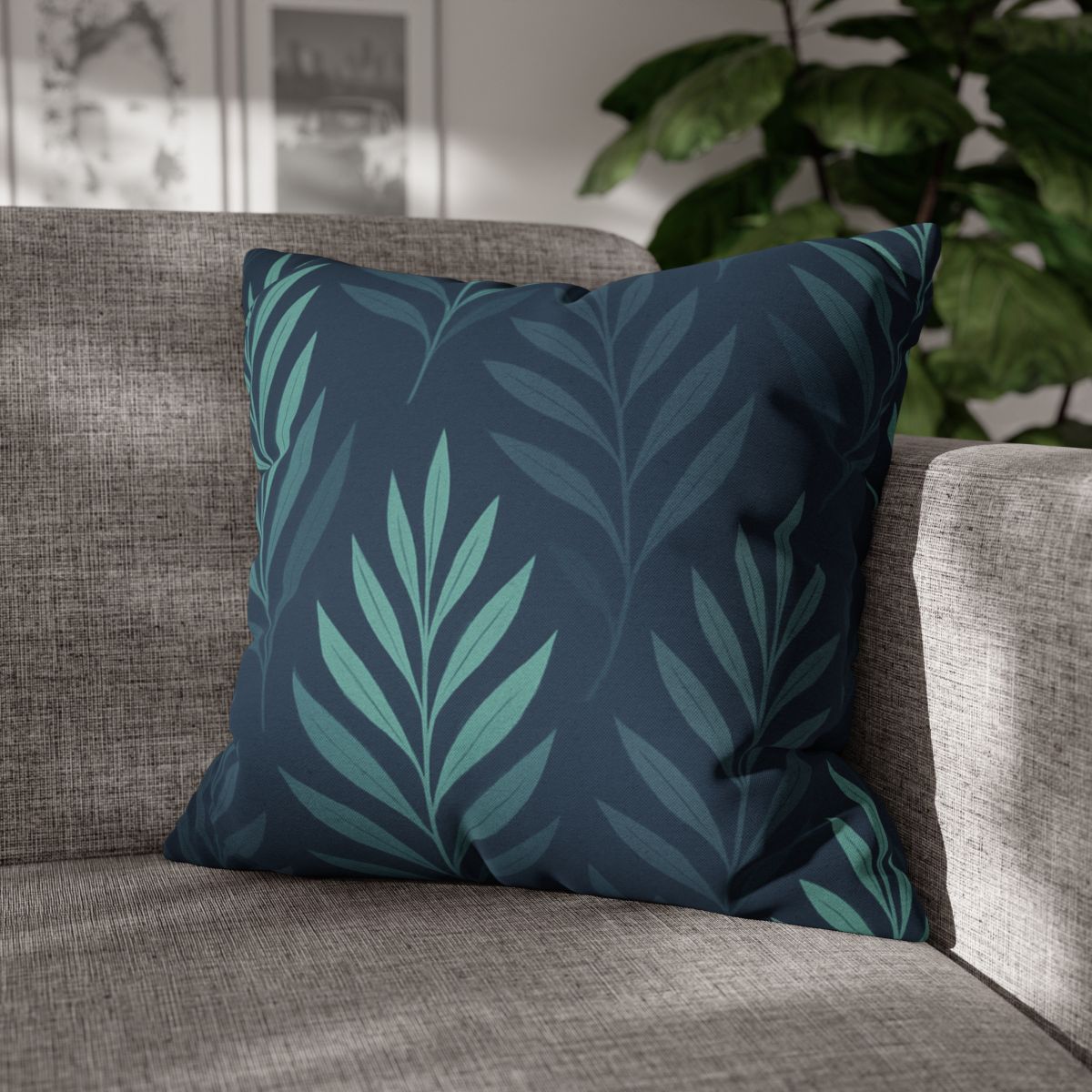 Frond Echo Rhythm soft cotton pillow cases