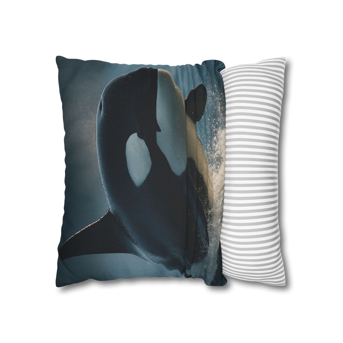 Abyss Glide Orca custom pillow cases