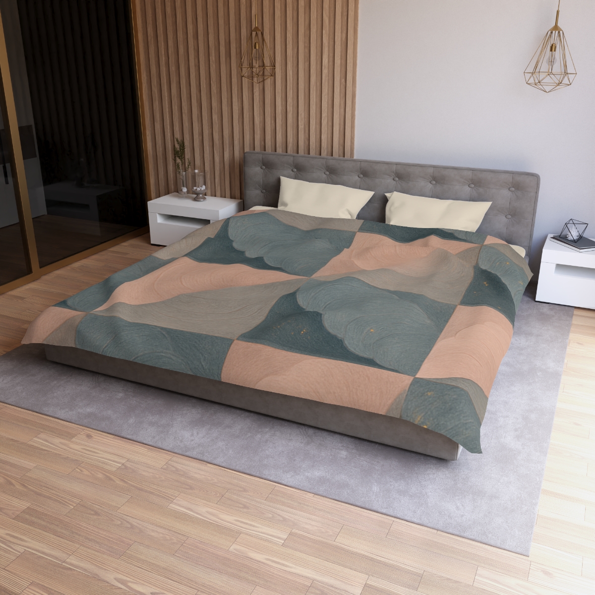 Petal Ripple Grid duvets for gifts