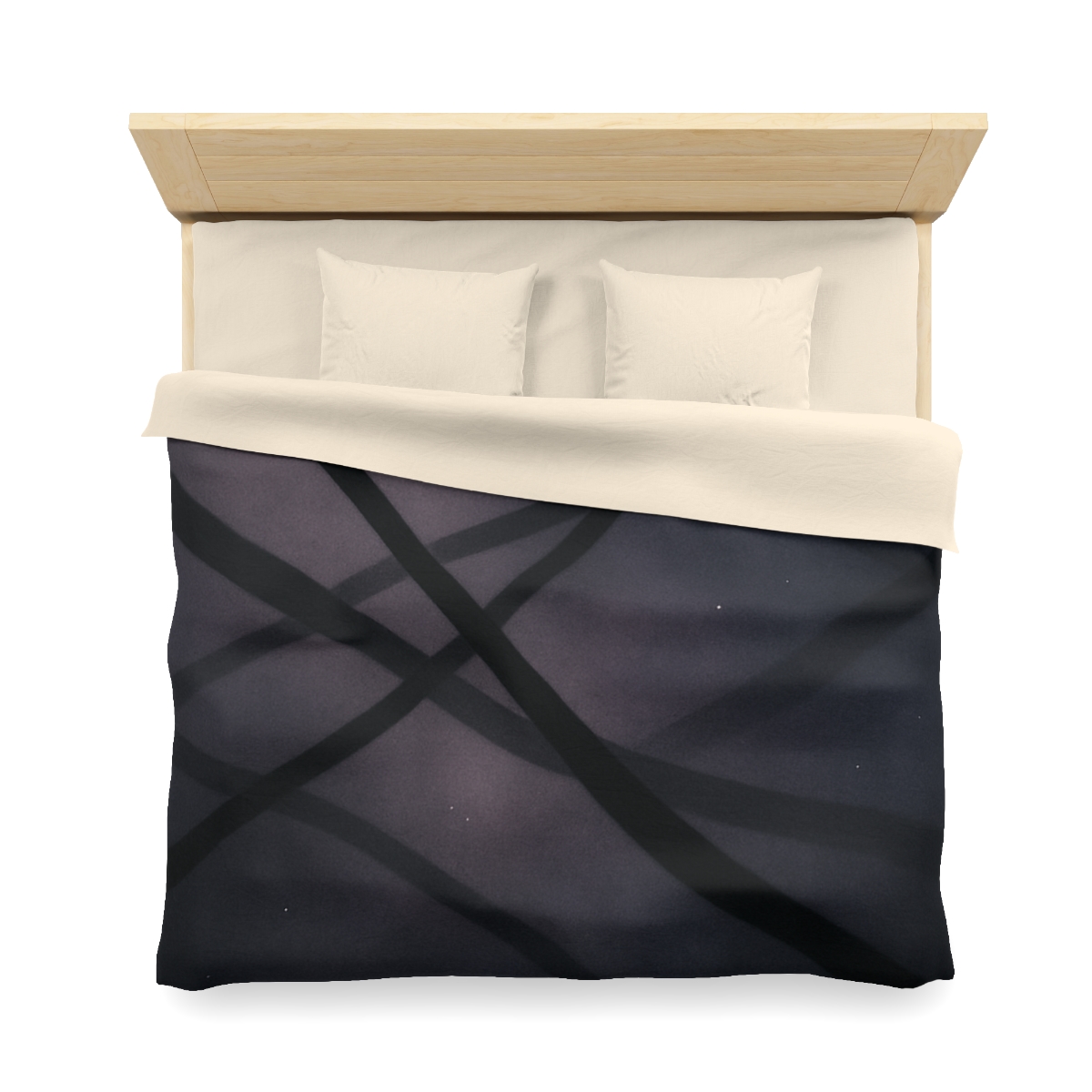 Dark Veil Filaments trendy bedroom duvets